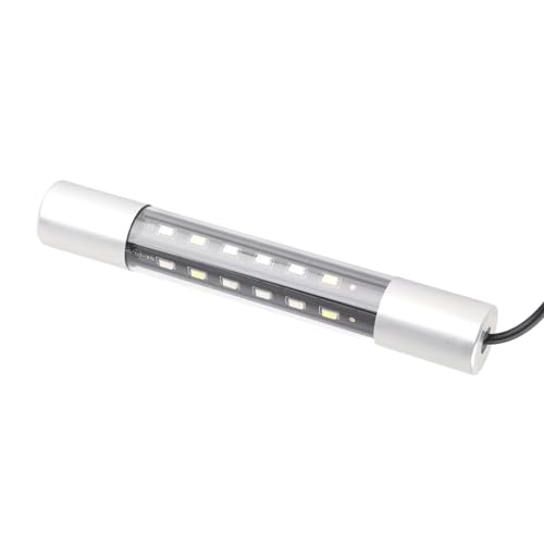 Cosiki RGB-Aquariumlicht, Schnelle Wärmeableitung, Weitwinkel-Tauch-LED-Aquariumlicht, Wasserdicht, 3 Farbmodi, Wasser für Zierfische (ZY-P18 EU-Stecker 220 V) von Cosiki