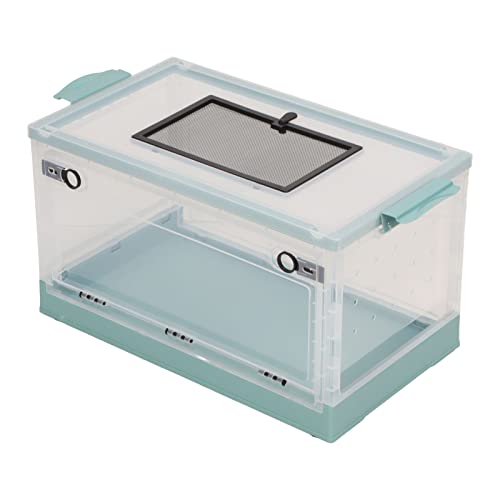 Hamster Tank, Hamster Case Transparent Top Mesh Design für Streifenhörnchen zum Spielen für Cole Duck (blau) von Cosiki