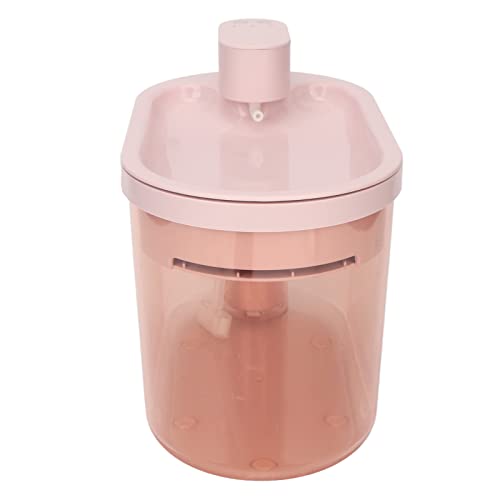 Katzen-Wasserspender mit Kontrollleuchte 2200 Ml Home Smart Induction Split Type Haustier-Trinkbrunnen (Rosa) von Cosiki