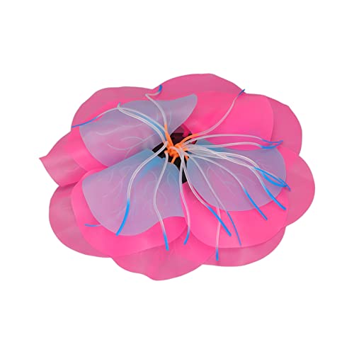 Safe Aquarium Decor Lotus Langlebiges Silikon-Aquarium-Dekor FüR Aquarium (Rosa) von Cosiki