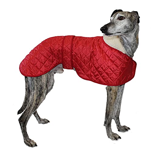 Cosipet Greyhound Anorak Nylonmantel, 46 cm, Rot von Cosipet