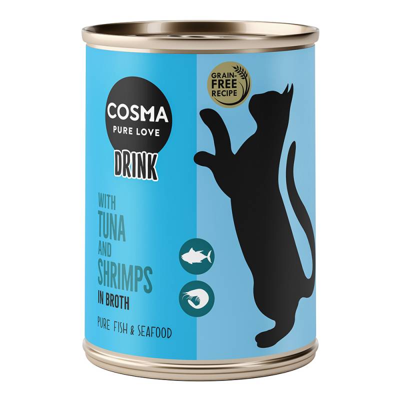 Cosma Drink 6 x 100 g  - Thunfisch und Shrimps von Cosma