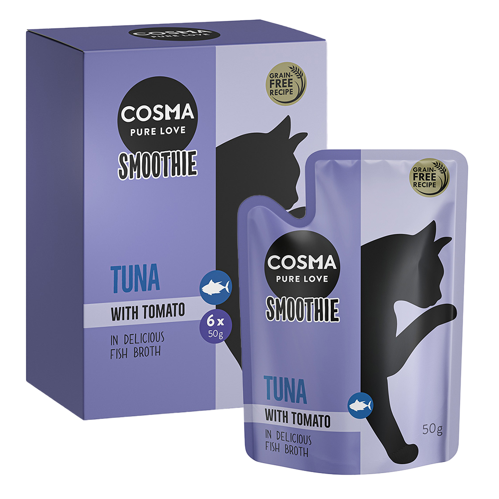 Cosma Smoothies 6 x 50 g zum Probierpreis! - Thunfisch mit Tomate von Cosma