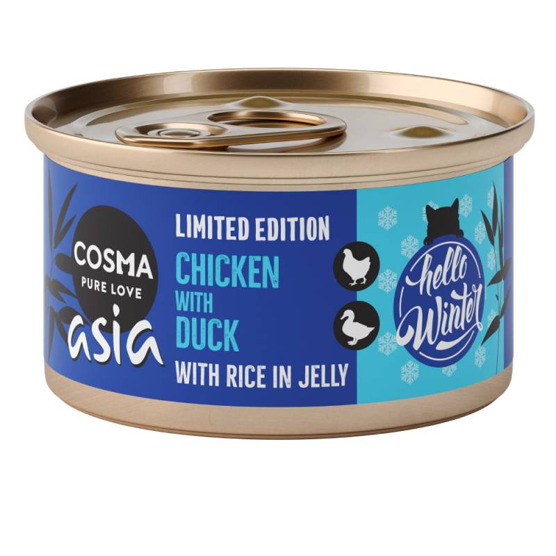 Cosma Winter-Editionen zum Sonderpreis! - Asia: Hühnchen mit Ente (6 x 85 g) von Cosma