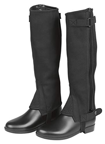 Covalliero 328611 Minichaps ClassicStretch, Größe 134, schwarz von Covalliero