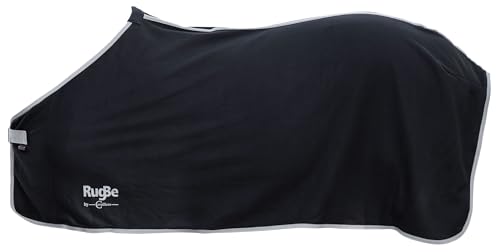 Fleecedecke RugBe Economic schwarz, 105 cm von Covalliero