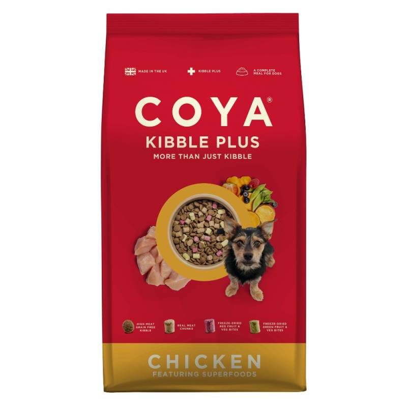 Coya Kibble Plus mit Huhn - 1,5 kg von Coya