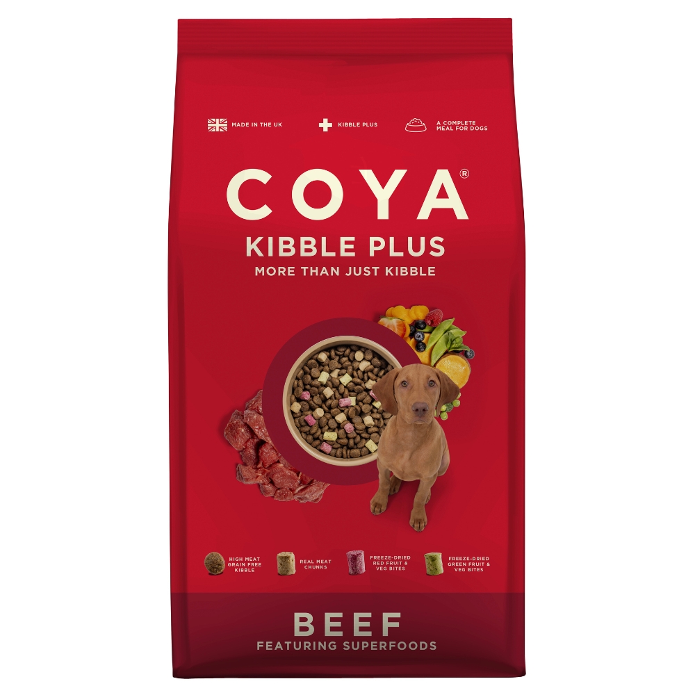 Coya Kibble Plus mit Rind - 1,5 kg von Coya