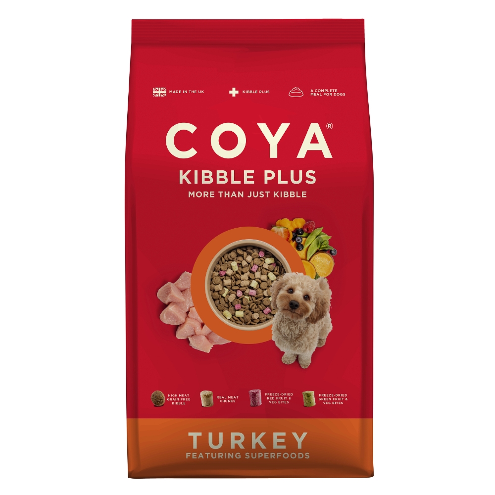 Coya Kibble Plus mit Truthahn - 1,5 kg von Coya