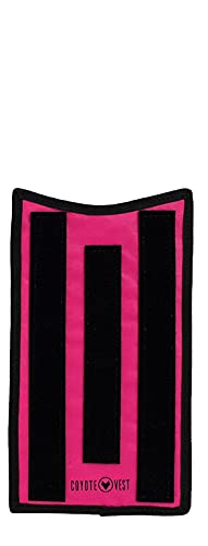 CoyoteVest HawkShield Pad für CoyoteVest oder SpikeVest Hundegeschirr, schützendes Hundezubehör, um Ihr Haustier vor Raptor-, Falken-, Kojoten- und Tierangriffen zu schützen (XS, Rosa) von CoyoteVest