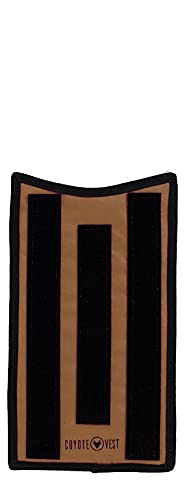 CoyoteVest HawkShield Pad für CoyoteVest oder SpikeVest Hundegeschirr, schützendes Hundezubehör, um Ihr Haustier vor Raptor-, Falken-, Kojoten- und Tierangriffen zu schützen (XS, Texas Tan) von CoyoteVest