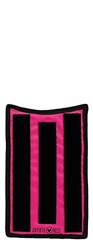 CoyoteVest HawkShield Pad für CoyoteVest oder SpikeVest Hundegeschirr, schützendes Hundezubehör, um Ihr Haustier vor Raptor-, Falken-, Kojoten- und Tierangriffen zu schützen (XX-Small, Rosa) von CoyoteVest