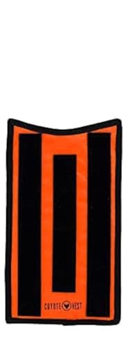 CoyoteVest HawkShield Pad für CoyoteVest oder SpikeVest Hundegeschirr Weste, schützendes Hundezubehör zum Schutz Ihres Haustieres vor Raptor-, Coyote- und Tierangriffen (XS, fluoreszierendes Orange) von CoyoteVest