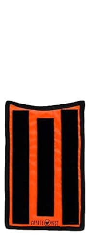 CoyoteVest HawkShield Pad für CoyoteVest oder SpikeVest Hundegeschirr Weste, schützendes Hundezubehör zum Schutz Ihres Haustieres vor Raptor-, Coyote- und Tierangriffen (XXS, fluoreszierendes Orange) von CoyoteVest