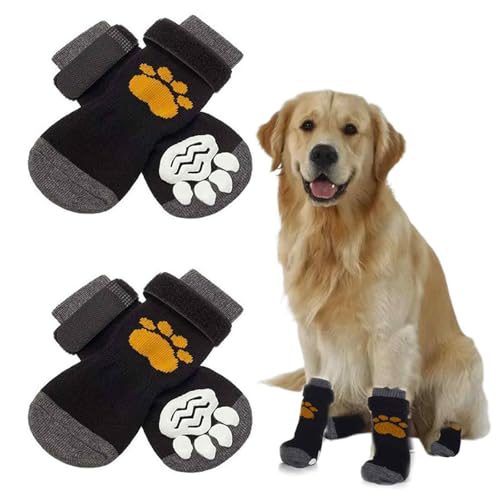 Dog Stop Licking Paws Socken, 2 Paar verletzte Pfotenschutz, Hundesocken, Hundepfotenschutz, Hundepfotenschutz von Cozevdnt