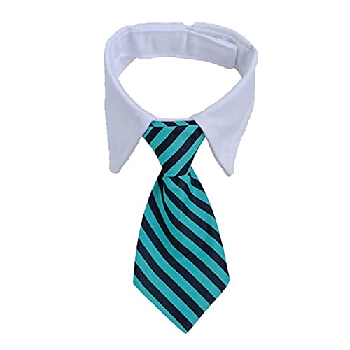 Cozylkx Pet Dog Cat Formal Necktie Animal Bow tie, Adjustable Dog Necktie Pet Costume Necktie Decoration, Green L von Cozylkx