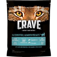 Crave Adult mit Lachs & Weißfisch Trockenfutter - 6 x 750 g von Crave