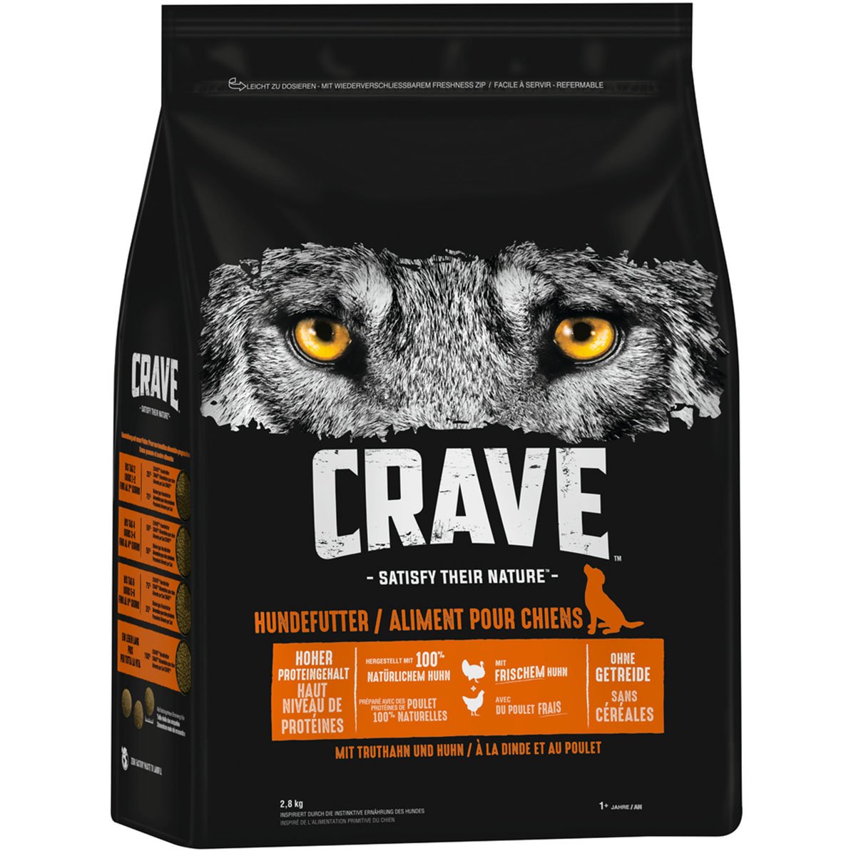 CRAVE Adult mit Truthahn und Huhn 2,8kg von Crave