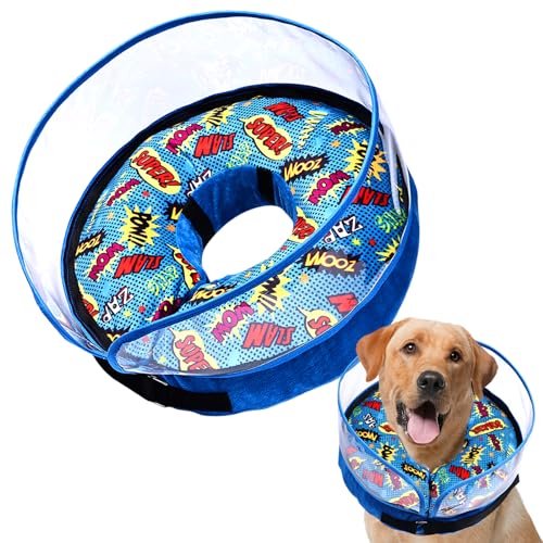 TW Hundekegel, Größe XL, Halsumfang 48,3–63,5 cm, Blau von Crazy Felix