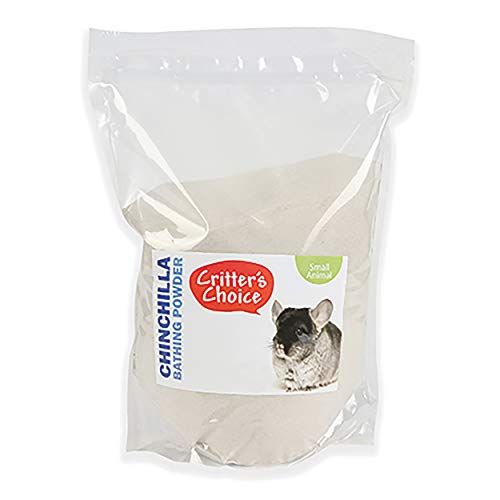 Critter's Choice Badepulver speziell für Chinchilla-Pflege, 4,5 kg von Critters Choice