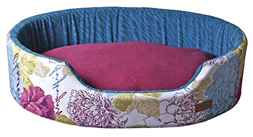 Croci C2178385 Hundebett, Cozy Blumen von Croci