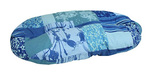 Croci C2W00432 Liegekissen Nuvola B, 87 X 57 cm, blau von Croci