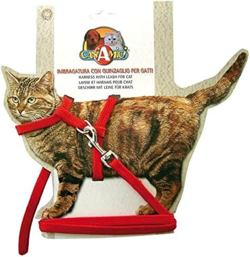 Croci C5079667 Nylon Garnitur Leash/Harness Katze von Croci