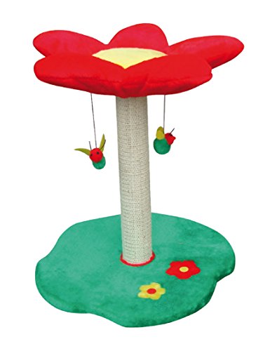 Croci C6020084 Kratzbaum Flowers Primrose, 45 x 45 x 56ZM, Gemischte Croci C6020084 Kratzbaum Flowers Primrose, 45 x 45 x 56ZM, Gemischte von Croci