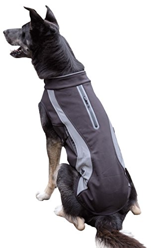 Croci C7081672 Wasserdichter Wander Schneemantel für Hunde 65-68 cm, schwarz von Croci