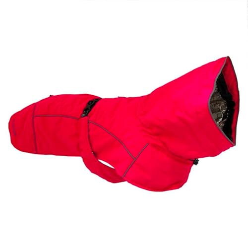 Croci Hiking Hundemantel, Regenmantel für Hunde, Makalu, temperaturregulierendes Futter, Rosa (Fuchsia), 55 cm von Croci