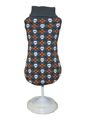 Croci C7273107 Pullover Tricky Skulls, 25 cm von Croci