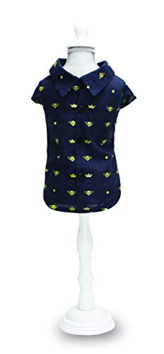 Croci C7274150 Shirt Blue Bees, 15 cm von Croci