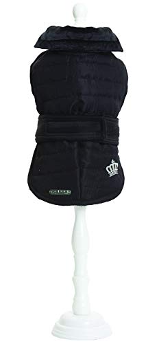 Croci C7274512 Steppjacke Bulldog, 47 cm, schwarz von Croci