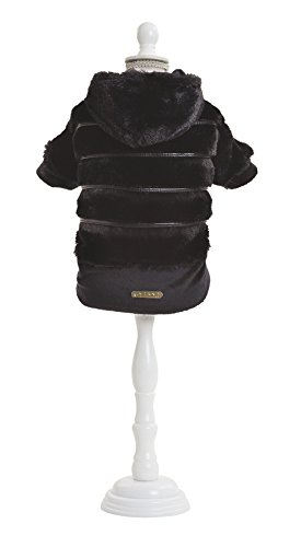 Croci C7274632 Jacke, 15 cm, schwarz fur von Croci