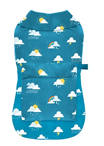 Croci Clouds Wasserdicht Hund Farbwechsel mit Wasser, bequem und bequem, mit verstellbarem Verschluss, 60 cm von Croci