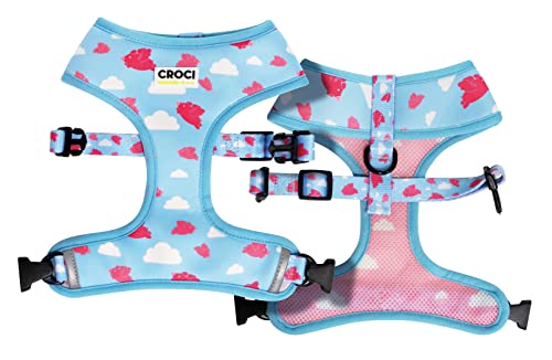 Croci Flying Pigs Hundegeschirr aus Nylon, klein, mittelgroß, Größe XS/30-39 cm von Croci