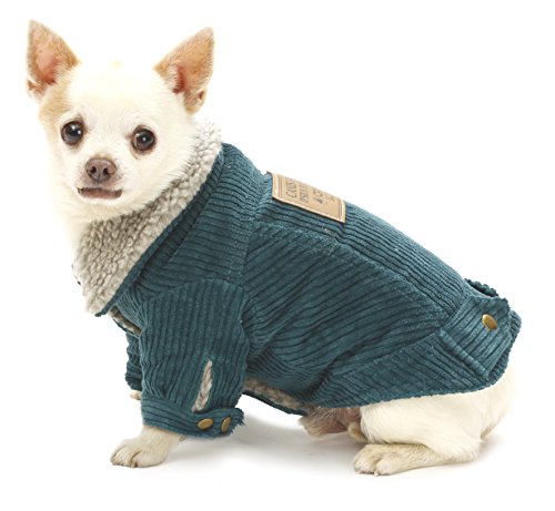 Croci Hundejacke, Plüsch, Denim, 40 cm von Croci