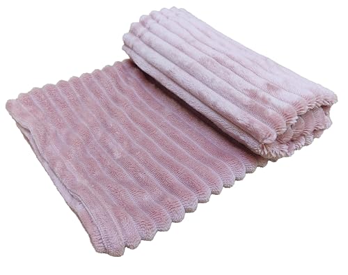 Croci Hyg Hundekissen für mittelgroße Hunde, rundes Hundebett, gepolstert, Abnehmbarer Bezug, Supersoft-Stoff, Matte für Hundehütten und Autos, Puderrosa, Ø 70 cm von Croci