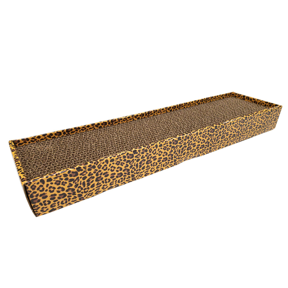 Croci Kratzbrett Home Decor Leopard - L 48 x B 12,5 x H 5 cm von Croci