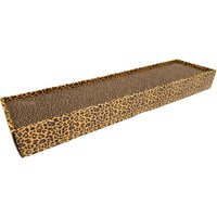 Croci Kratzbrett Home Decor Leopard - L 48 x B 12,5 x H 5 cm von Croci