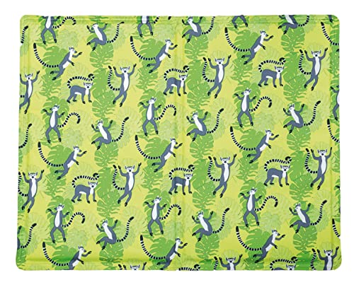 Croci Kreuze Kühlmatte für Tiere | Kühlmatte für Hunde | LEMURI Fantasie | Maße 90X50 cm, Multicolor, C6073378 von Croci