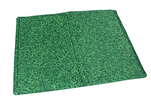 Croci Kühlmatte für Hunde Fresh Anti-Squitos Grass, 50 x 40 cm, kühlt das Tier ohne zusätzliche Hilfe, wie Strom oder Wasser - 1300 g von Croci