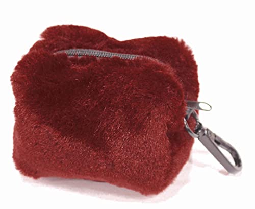 Croci Minibag Plushi Burgundy 6 x 4 cm von Croci