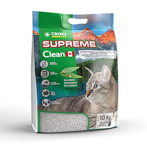 Croci Supreme Clean Eukalyptus 10 kg - 9100 g von Croci