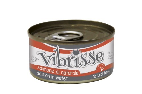 Croci Vibrisse Katzenfutter Lachs, 24er Pack (24 x 70 g) von Croci