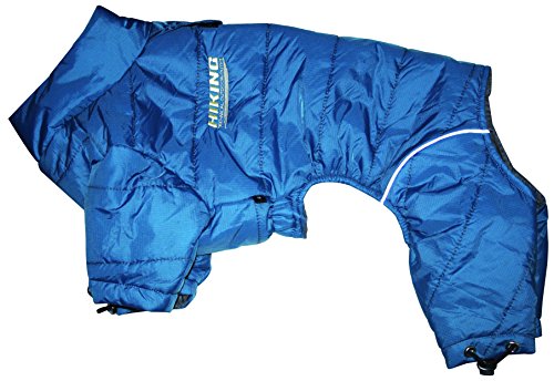 CROCI Wasserdicht Trainingsanzug Wandern für Hunde, 30–32 cm, blau von Croci