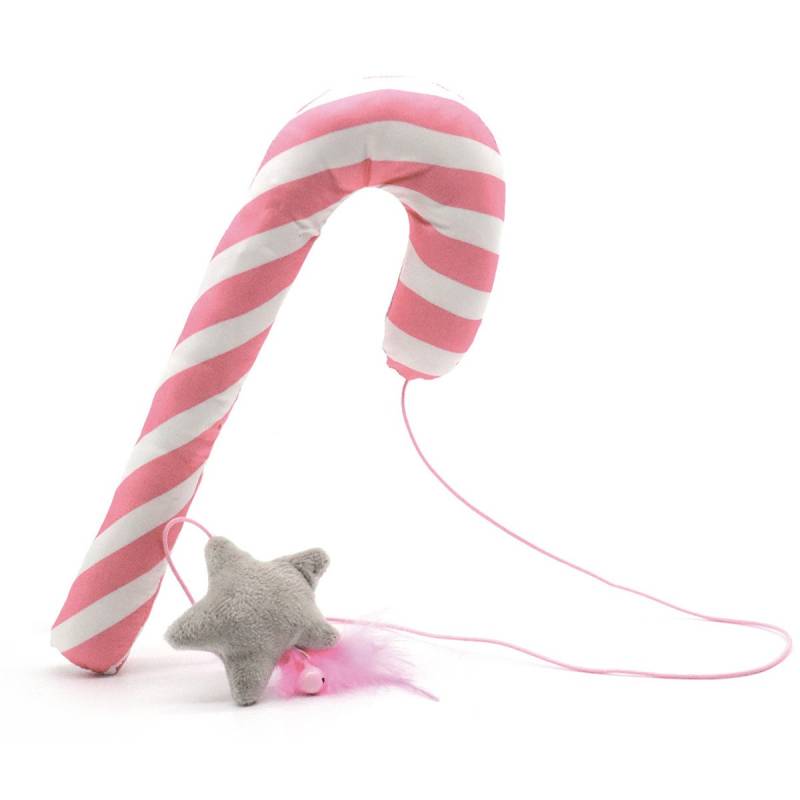 Croci XMAS Katzenangel Zauberstab rosa Stern 30cm von Croci