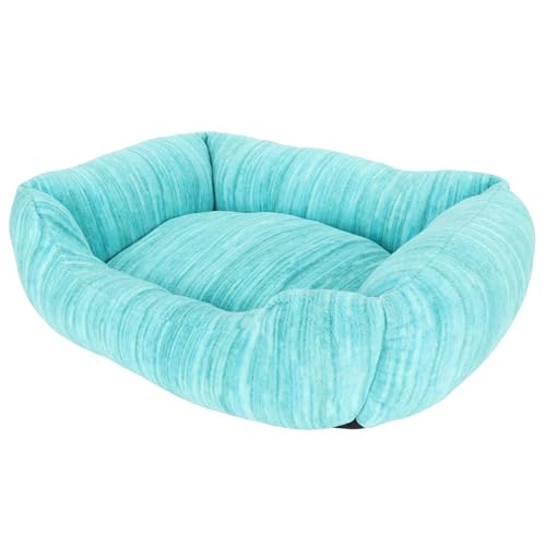 Cryfokt 16,14 X 13,78 X 5,91 Zoll Katzencouch, Flanell-Schwamm-weiches, Hautfreundliches Haustier-Sofabett, Katzenbett, Niedrige Vorderkante, Gut Polsterndes Haustier-Couch-Schlafsofa von Cryfokt