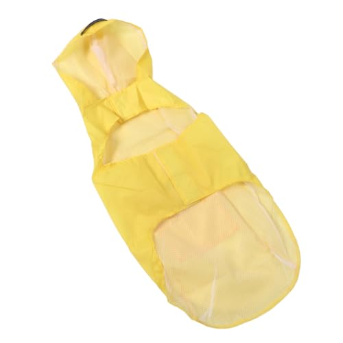 Cryfokt Hunderegenmantel, Hunde-Regenjacke, Wasserdichter Winddichter Hunde-Regenmantel mit Kapuze, Slicker-Poncho, Leichter, Reflektierender Hunde-Regenmantel mit Kapuze für (3XL) von Cryfokt