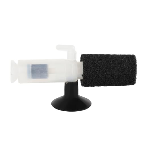 Cryfokt Mini-Schwammfischfilter, Zirkulationsfiltration Mini Aquarium Schwammfilter, Extrem Leiser, Kompakter Interner Luftpumpenfilter für Kleine Aquarien für Aquarium von Cryfokt